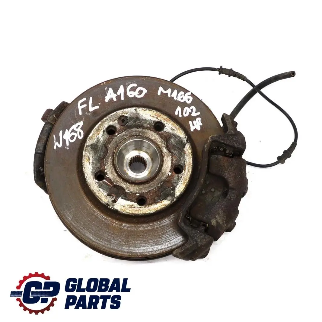 A160 Suspensión Delantera Izquierda Cubo de Rueda de Freno para Mercedes W168 con número de pieza A1683301620 Mercedes W168 A160 Suspensión Delantera Izquierda Cubo de Rueda de Freno - SKU A1683301620 - Número de pieza A1683301620