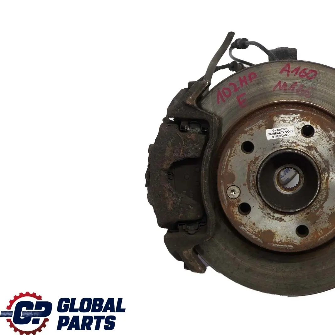 Mercedes W168 A160 Suspensión Delantera Derecha Cubo Rueda Freno - SKU A1683301720 - Número de pieza A1683301720
