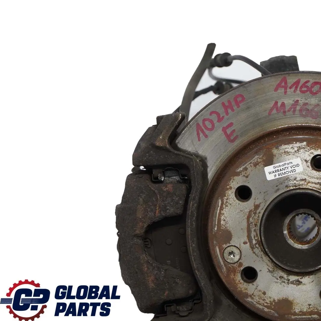 Mercedes W168 A160 Suspensión Delantera Derecha Cubo Rueda Freno - SKU A1683301720 - Número de pieza A1683301720
