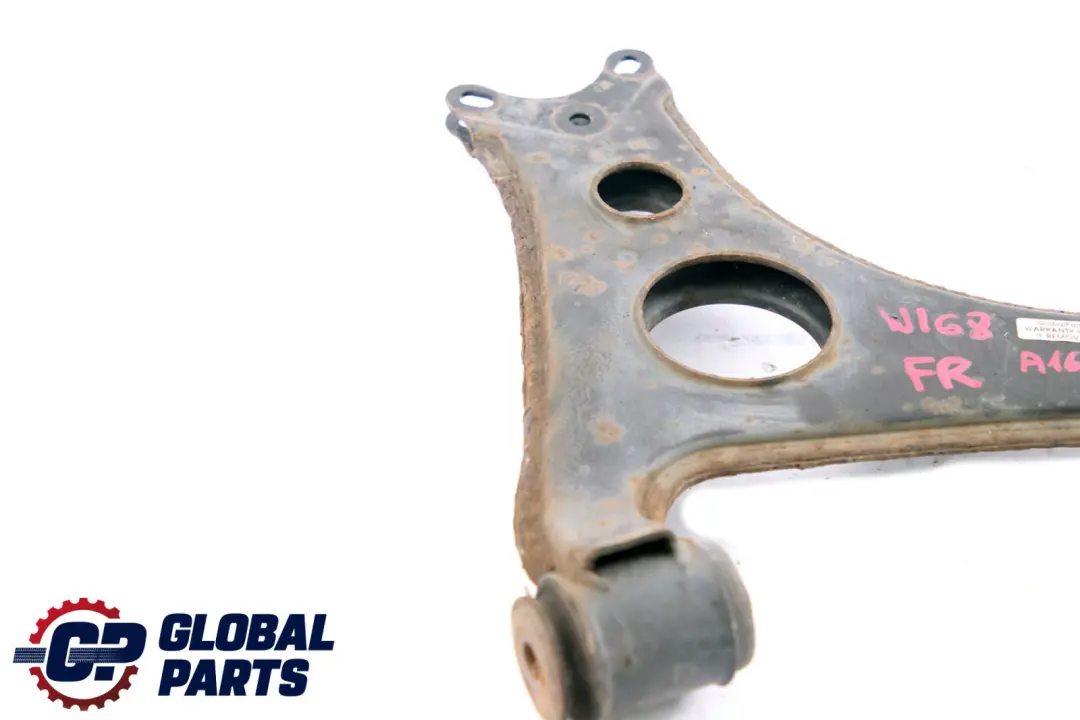 Class W168 Front Right Wheel O/S Suspension Control Arm to Mercedes A with Part number A1683302407 Mercedes A Class W168 Front Right Wheel O/S Suspension Control Arm - SKU A1683302407 - Part number A1683302407
