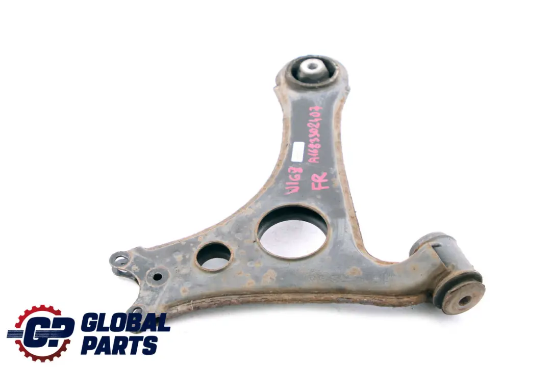 Class W168 Front Right Wheel O/S Suspension Control Arm to Mercedes A with Part number A1683302407 Mercedes A Class W168 Front Right Wheel O/S Suspension Control Arm - SKU A1683302407 - Part number A1683302407