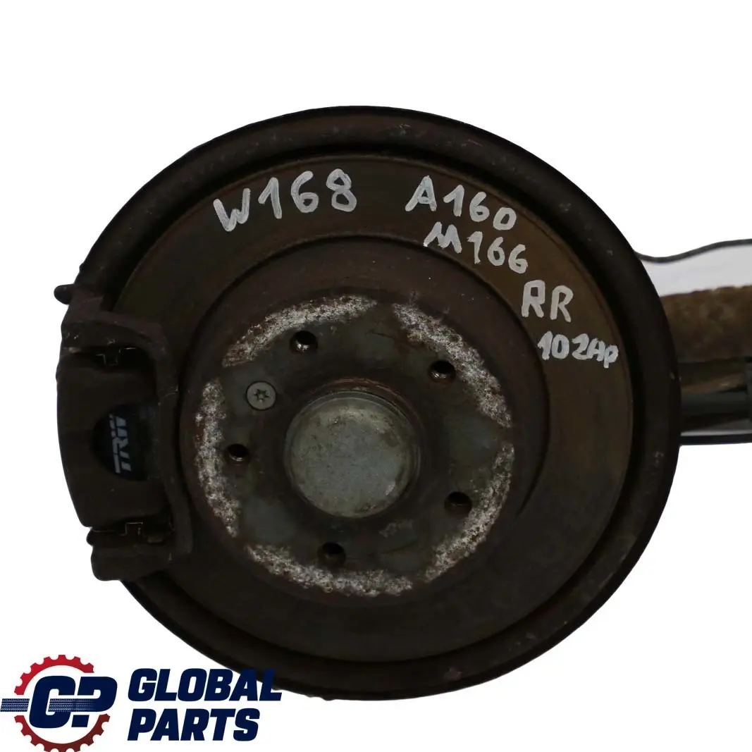  Mercedes-Benz A W168 Hinterachse Radträger Radnabe Bremsscheibe Hinten Rechts - SKU A1683503406-1 - Teilenummer A1683503406