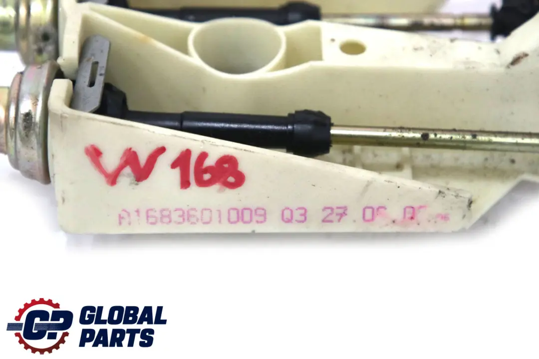 Class W168 Manual Gearbox Complete Gear Selector Linkage Mechanism to Mercedes A with Part number A1683601009 Mercedes A Class W168 Manual Gearbox Complete Gear Selector Linkage Mechanism - SKU A1683601009 - Part number A1683601009