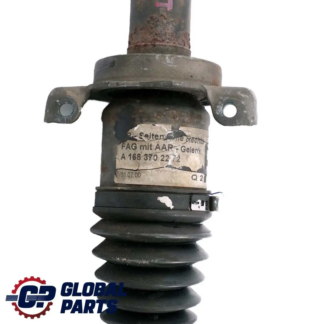 Mercedes-Benz W168 Diesel Antriebswelle Gelenkwelle Vorne Rechts für mit Teilenummer A1683702272 Mercedes-Benz W168 Diesel Antriebswelle Gelenkwelle Vorne Rechts - SKU A1683702272 - Teilenummer A1683702272