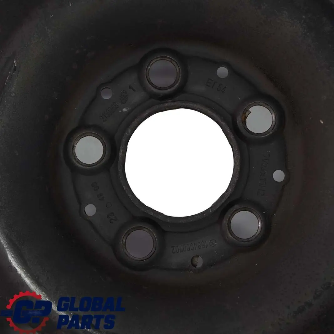 Roue secours Acier 15" 5,5J Pneu R15 195/50 pour Mercedes W168 à propos du numéro de pièce A1684000702 Mercedes W168 Roue secours Acier 15" 5,5J Pneu R15 195/50 - SKU A1684000702-2 - Numéro de pièce A1684000702