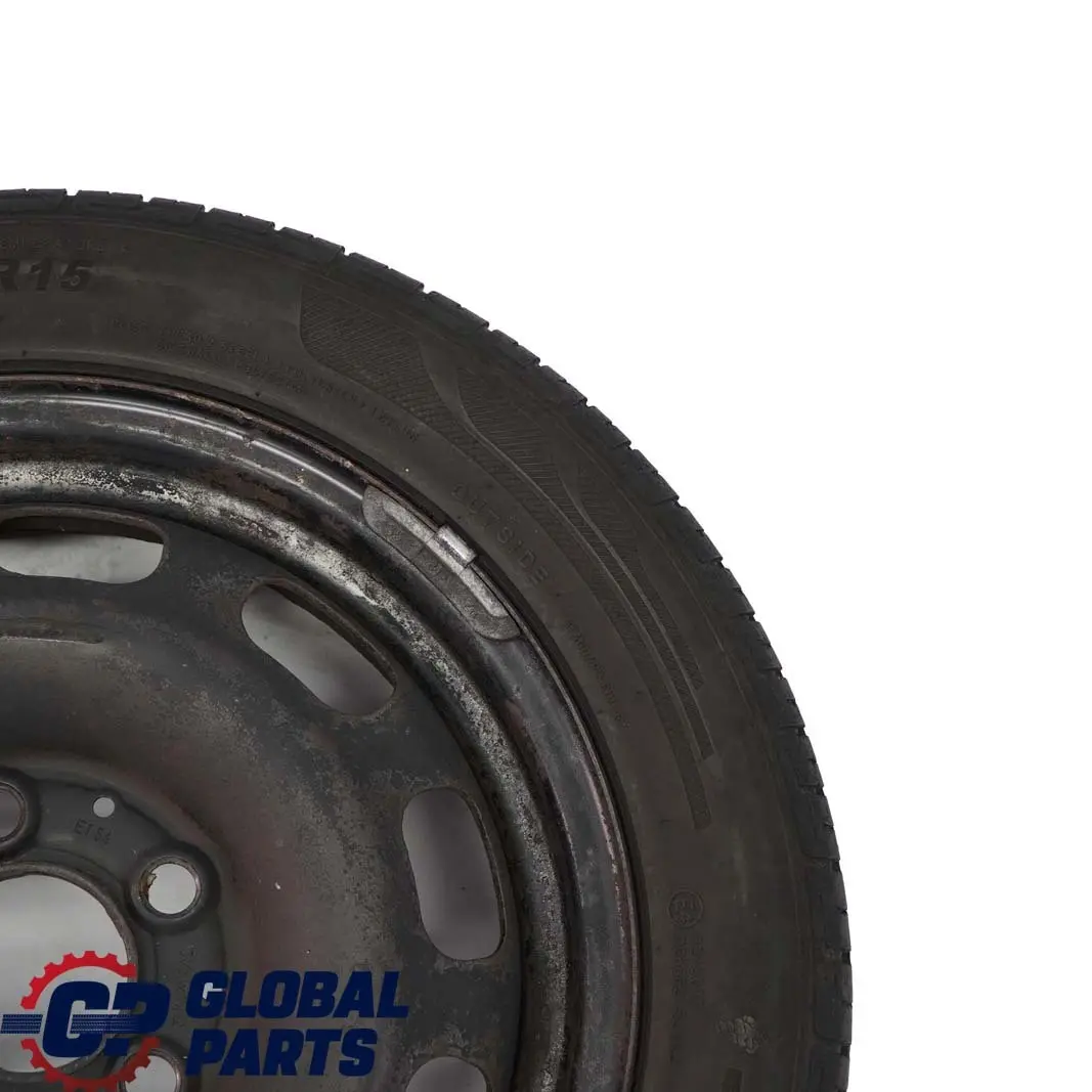 Stalowe Koło zapasowe 15" 5,5J Opona R15 195/50 do Mercedes W168 o numerze A1684000702 Mercedes W168 Stalowe Koło zapasowe 15" 5,5J Opona R15 195/50 - SKU A1684000702-2 - Numer Części A1684000702