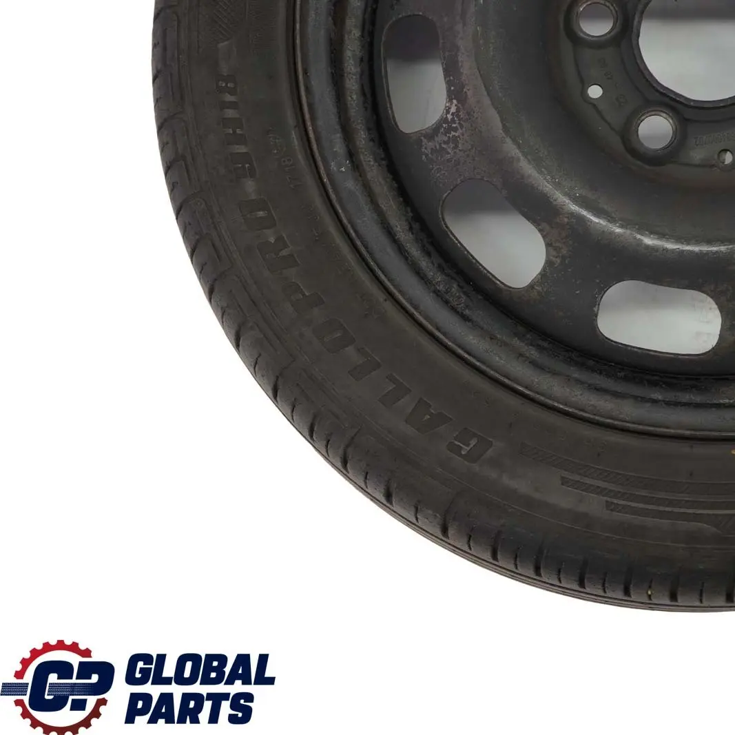 Stahl Felge 15" Notrad Reserverad Reifen 195/50 für Mercedes W168 mit Teilenummer A1684000702 Mercedes W168 Stahl Felge 15" Notrad Reserverad Reifen 195/50 - SKU A1684000702-2 - Teilenummer A1684000702