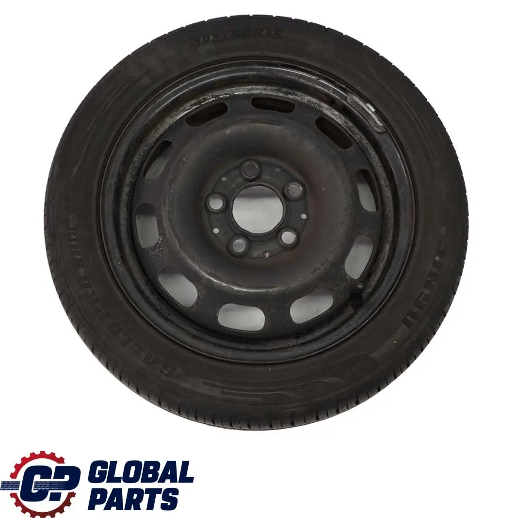 Stalowe Koło zapasowe 15" 5,5J Opona R15 195/50 do Mercedes W168 o numerze A1684000702 Mercedes W168 Stalowe Koło zapasowe 15" 5,5J Opona R15 195/50 - SKU A1684000702-2 - Numer Części A1684000702