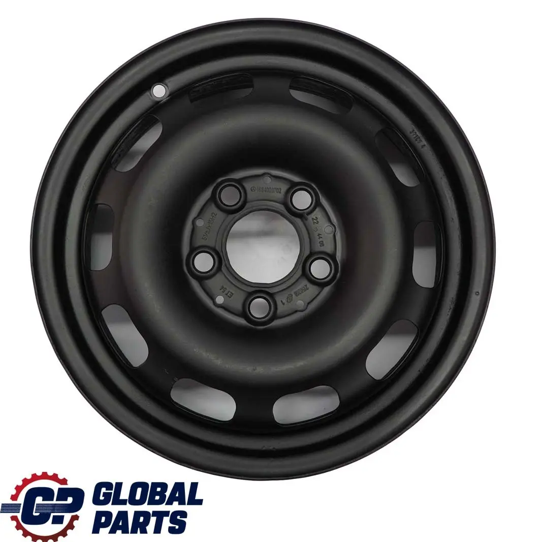 Mercedes-Benz A-Class W168 Black Steel Rim Wheel 15" 5,5J ET:54 to with Part number A1684000702 Mercedes-Benz A-Class W168 Black Steel Rim Wheel 15" 5,5J ET:54 - SKU A1684000702-3 - Part number A1684000702