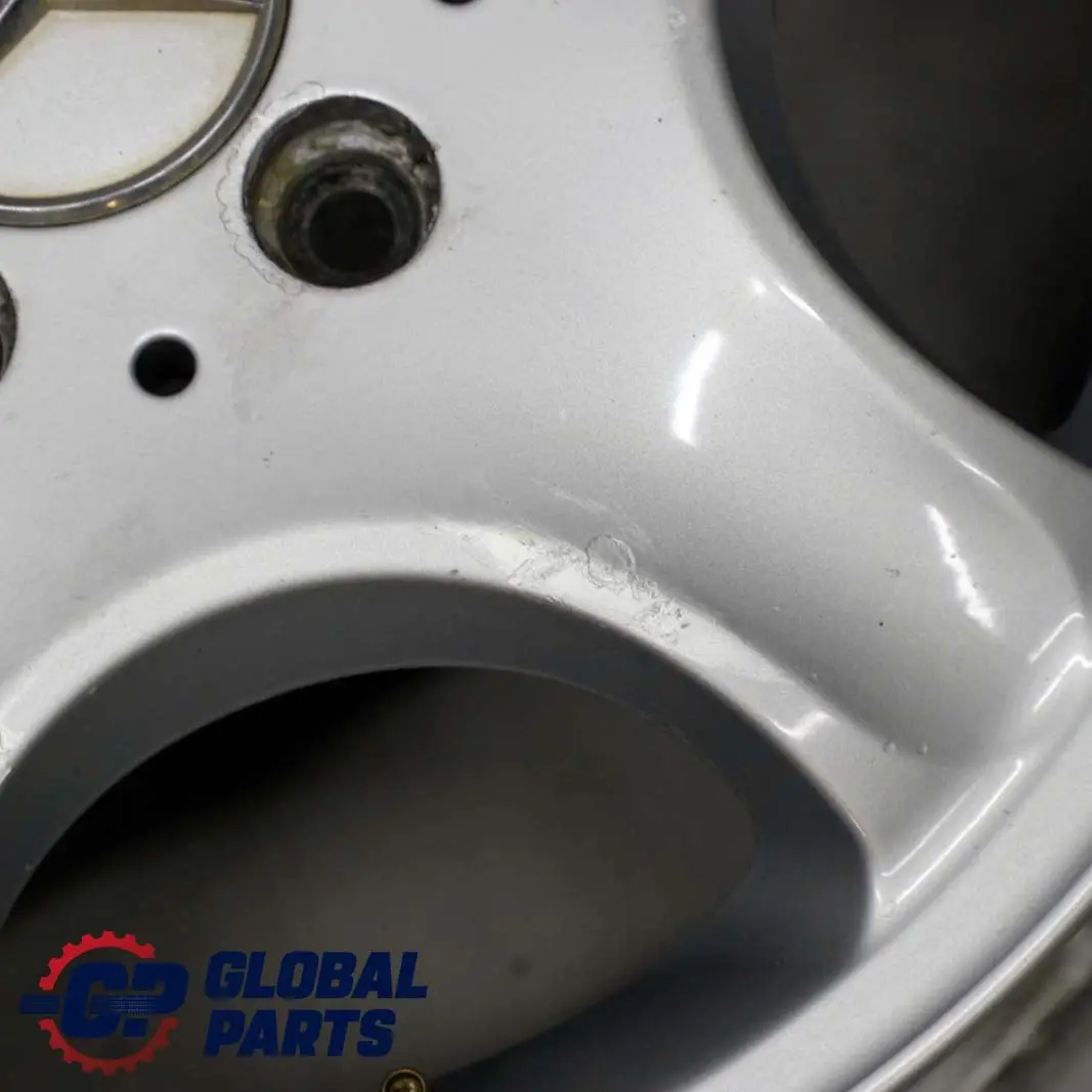 Mercedes-Benz A-Class W168 Silver Alloy Wheel Rim 15" ET:54 5,5J to with Part number A1684011302 Mercedes-Benz A-Class W168 Silver Alloy Wheel Rim 15" ET:54 5,5J - SKU A1684011302-1 - Part number A1684011302