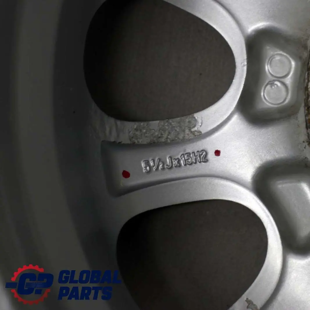  Mercedes-Benz A-Class W168 Silver Alloy Wheel Rim 15" ET:54 5,5J - SKU A1684011402-1 - Part number A1684011402