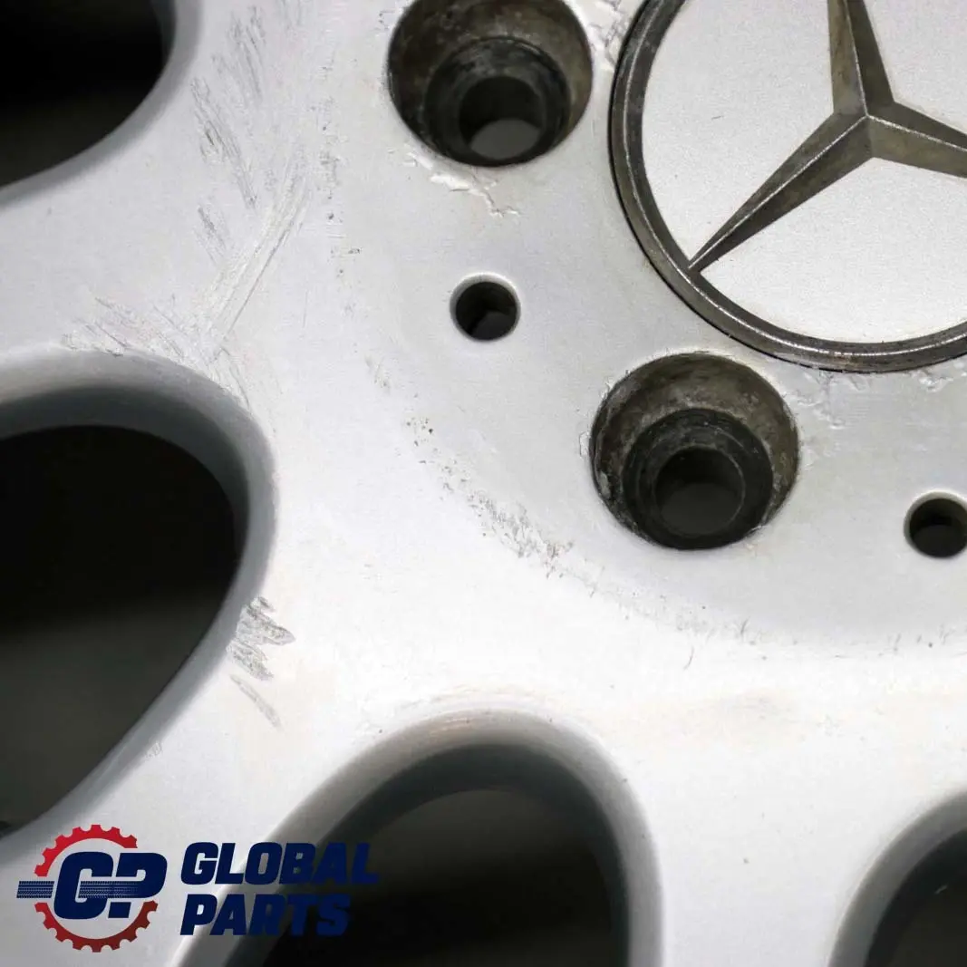 Mercedes-Benz A-Class W168 Silver Alloy Wheel Rim 15" ET:54 5,5J to with Part number A1684011402 Mercedes-Benz A-Class W168 Silver Alloy Wheel Rim 15" ET:54 5,5J - SKU A1684011402-1 - Part number A1684011402