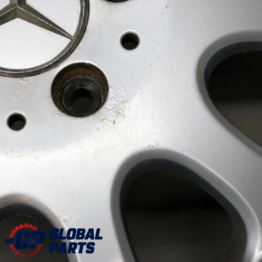 Mercedes-Benz A-Class W168 Silver Alloy Wheel Rim 15" ET:54 5,5J - SKU A1684011402-1 - Part number A1684011402