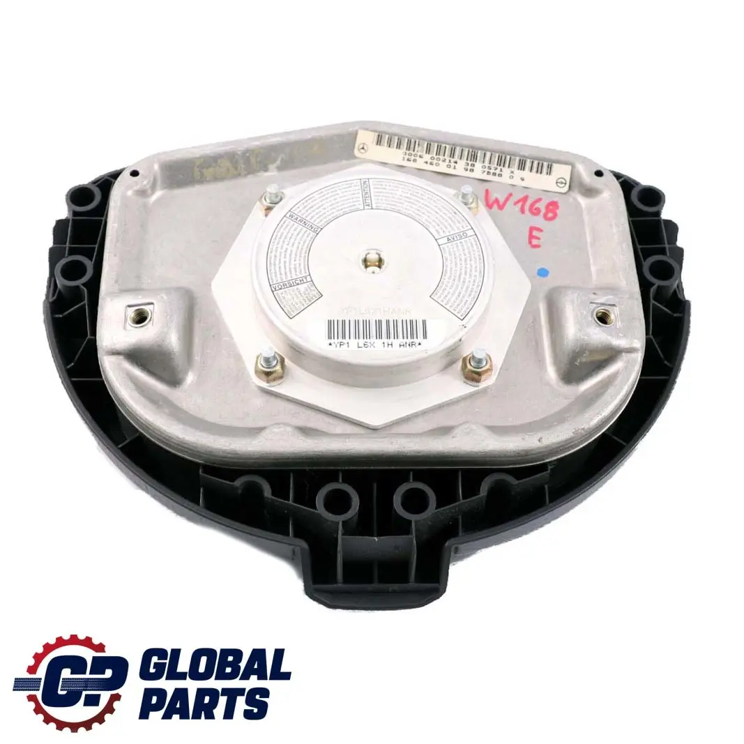 Steering Wheel Driver's Side Air Module Black to Mercedes W168 with Part number A1684600198 Mercedes W168 Steering Wheel Driver's Side Air Module Black - SKU A1684600198 - Part number A1684600198