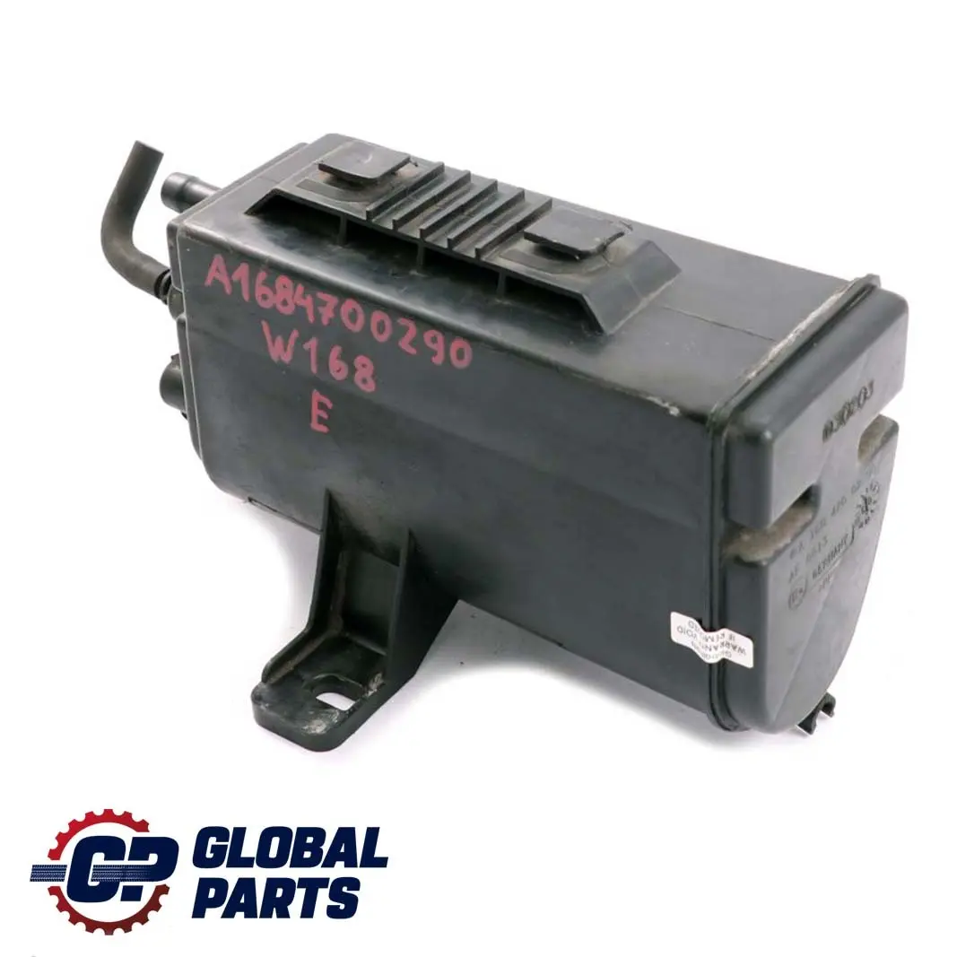 A-Klasse W168 Aktivkohlebehälter Kraftstofffilter Filter für Mercedes mit Teilenummer A1684700290 Mercedes A-Klasse W168 Aktivkohlebehälter Kraftstofffilter Filter - SKU A1684700290 - Teilenummer A1684700290