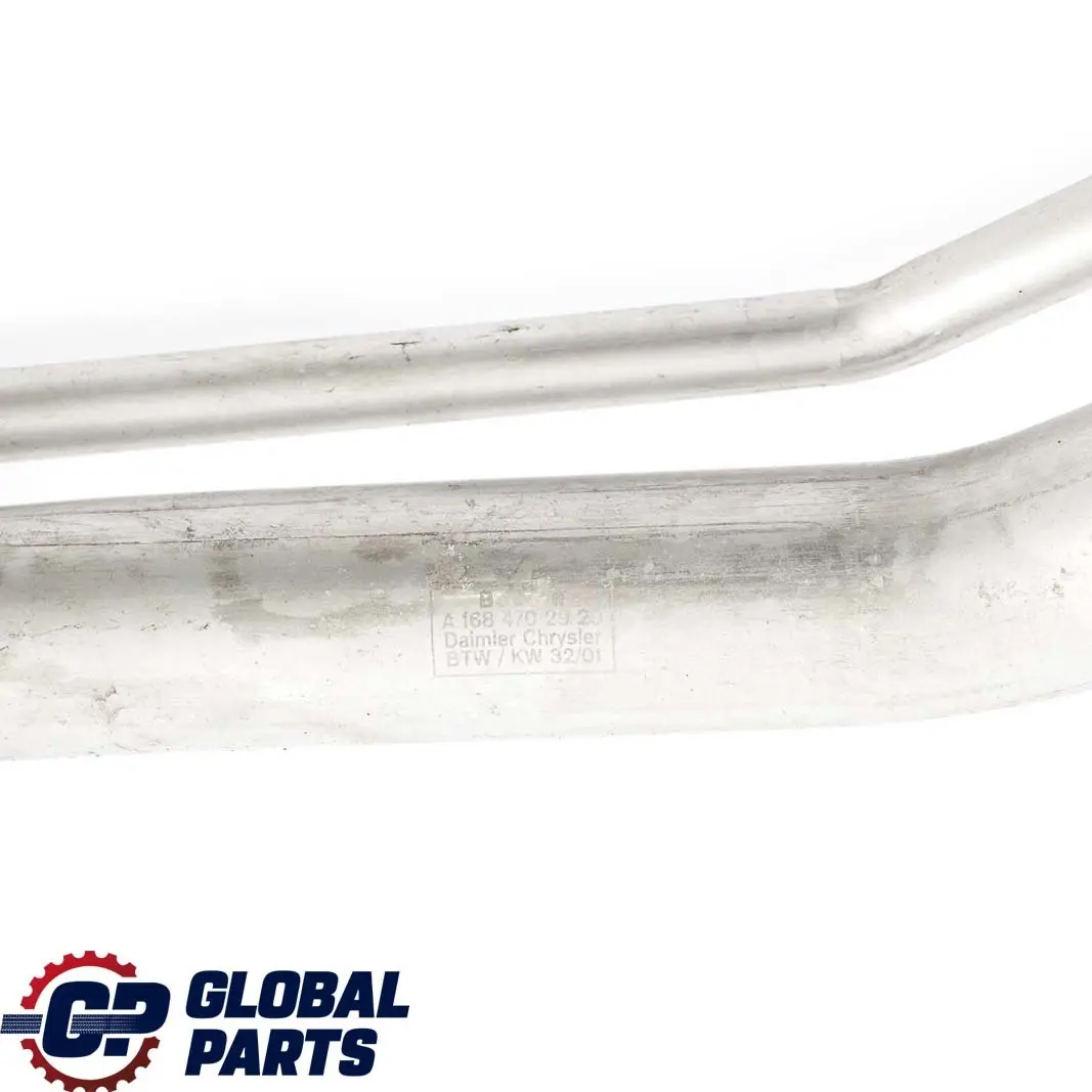 Benz a Class W168 Bocchettone Supporti Serbatoio Tubo per Mercedes con numero di parte A1684702820 Mercedes Benz a Class W168 Bocchettone Supporti Serbatoio Tubo - SKU A1684702820 - Numero di parte A1684702820