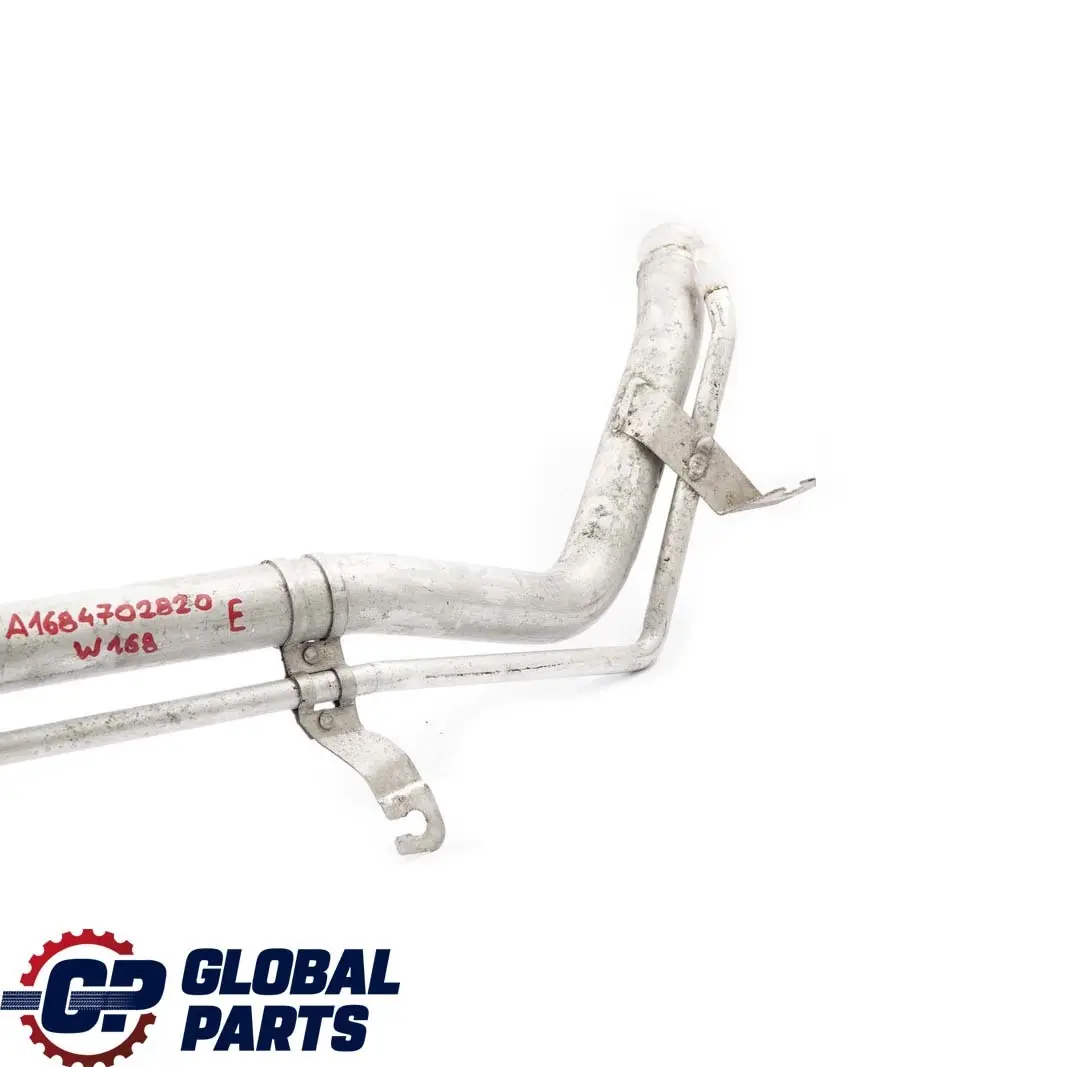 Tubo del cuello De llenado del deposito De combustible para Mercedes W168 con número de pieza A1684702820 Mercedes W168 Tubo del cuello De llenado del deposito De combustible - SKU A1684702820 - Número de pieza A1684702820