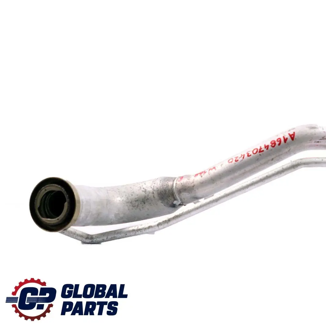Mercedes-Benz W168 - Tuyau de remplissage du réservoir d'essence pour à propos du numéro de pièce A1684703420 Mercedes-Benz W168 - Tuyau de remplissage du réservoir d'essence - SKU A1684703420 - Numéro de pièce A1684703420