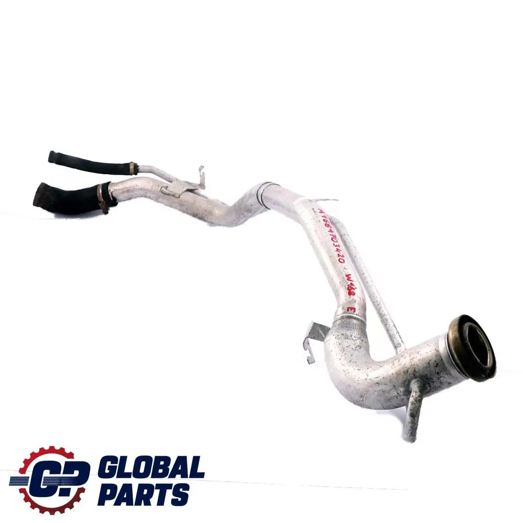  Mercedes-Benz W168 - Tuyau de remplissage du réservoir d'essence - SKU A1684703420 - Numéro de pièce A1684703420