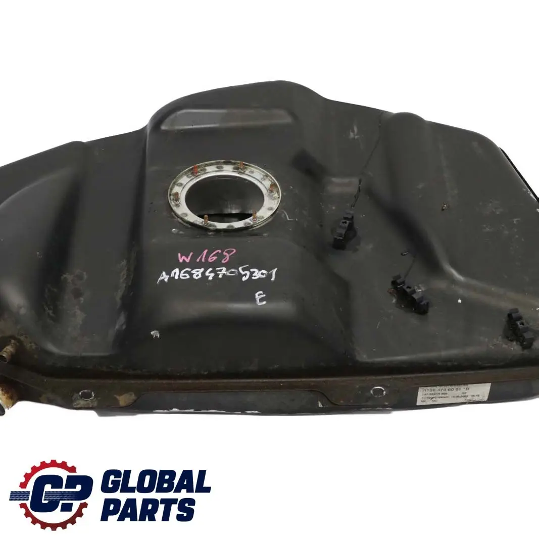 Mercedes-Benz A-Klasse W168 Benzin Nackter Kraftstofftank 54L für mit Teilenummer A1684705301 Mercedes-Benz A-Klasse W168 Benzin Nackter Kraftstofftank 54L - SKU A1684705301 - Teilenummer A1684705301