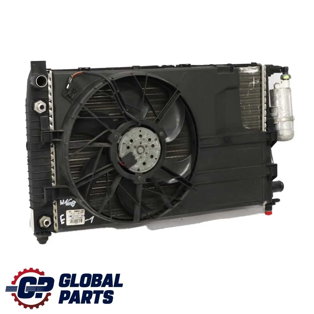 Mercedes-Benz A-Class W168 Engine Cooling Radiator Pack Fan 300W to with Part number A1685000193 Mercedes-Benz A-Class W168 Engine Cooling Radiator Pack Fan 300W - SKU A1685000193-1 - Part number A1685000193