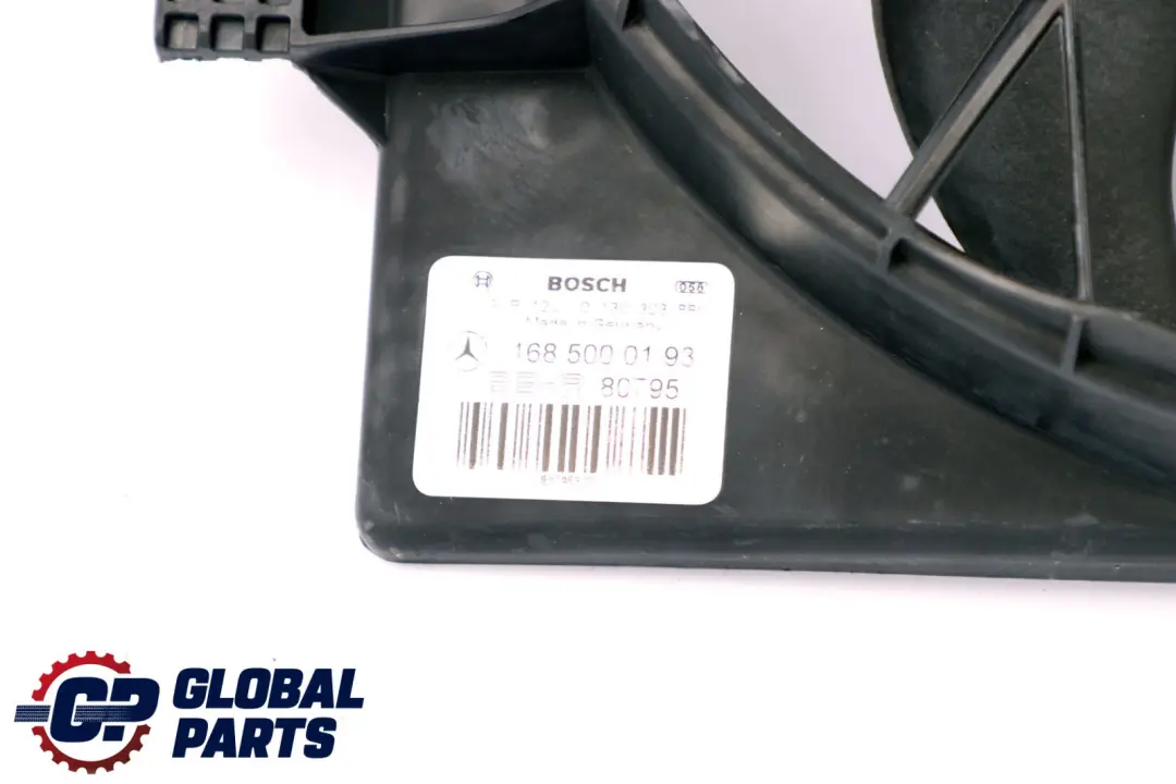 Refrigeracion Radiador Ventilador 300W para Mercedes W168 Motor con número de pieza A1685000193 Mercedes W168 Motor Refrigeracion Radiador Ventilador 300W - SKU A1685000193 - Número de pieza A1685000193