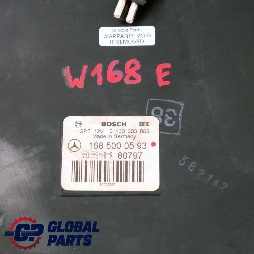  Mercedes-Benz W168 Refroidissement Moteur Radiateur 300W Essence - SKU A1685000593 - Numéro de pièce A1685000593
