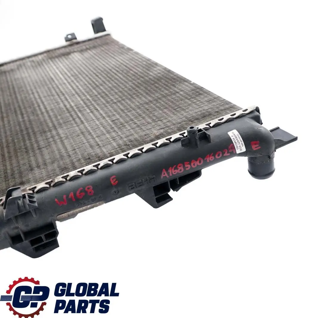 Mercedes-Benz A-Class W168 1 Engine Cooling Water Radiator to with Part number A1685001602 Mercedes-Benz A-Class W168 1 Engine Cooling Water Radiator - SKU A1685001602-1 - Part number A1685001602