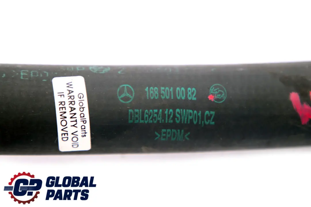 Class W168 Radiator Expansion Tank Top Coolant Hose to Mercedes A with Part number A1685010082 Mercedes A Class W168 Radiator Expansion Tank Top Coolant Hose - SKU A1685010082 - Part number A1685010082