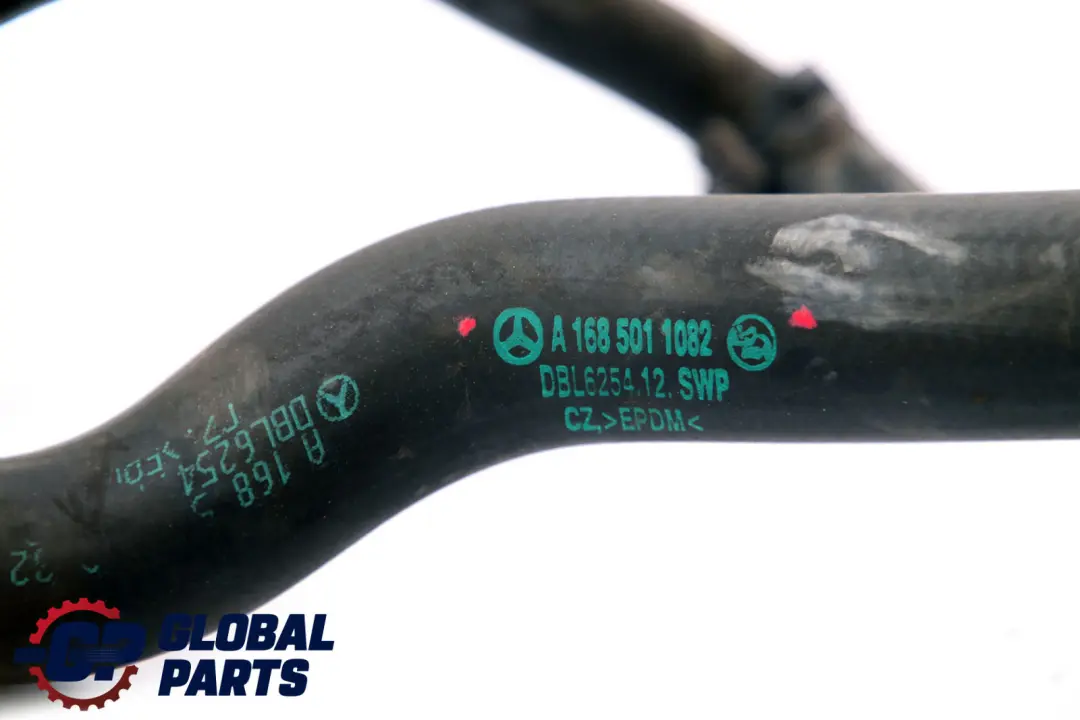 klasa W168 Przewód rura wąż wody do Mercedes A o numerze A1685011082 Mercedes A klasa W168 Przewód rura wąż wody - SKU A1685011082 - Numer Części A1685011082