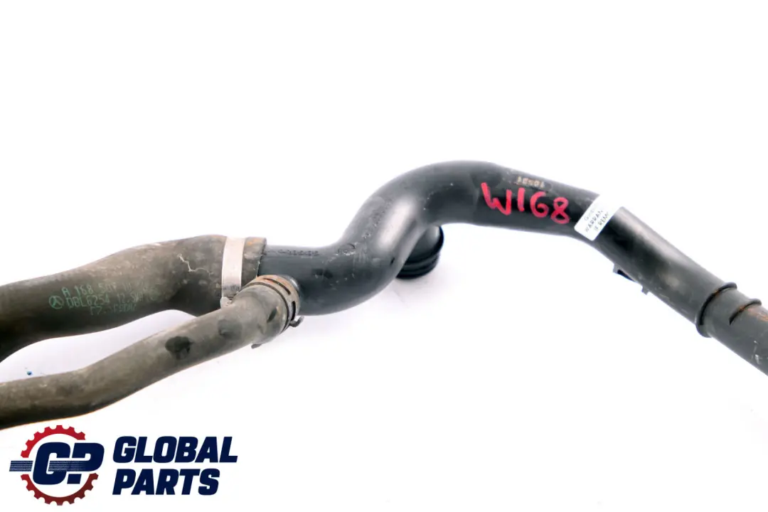 Mercedes A Class W168 Radiator Expansion Tank Bottom Coolant Hose - SKU A1685011082 - Part number A1685011082