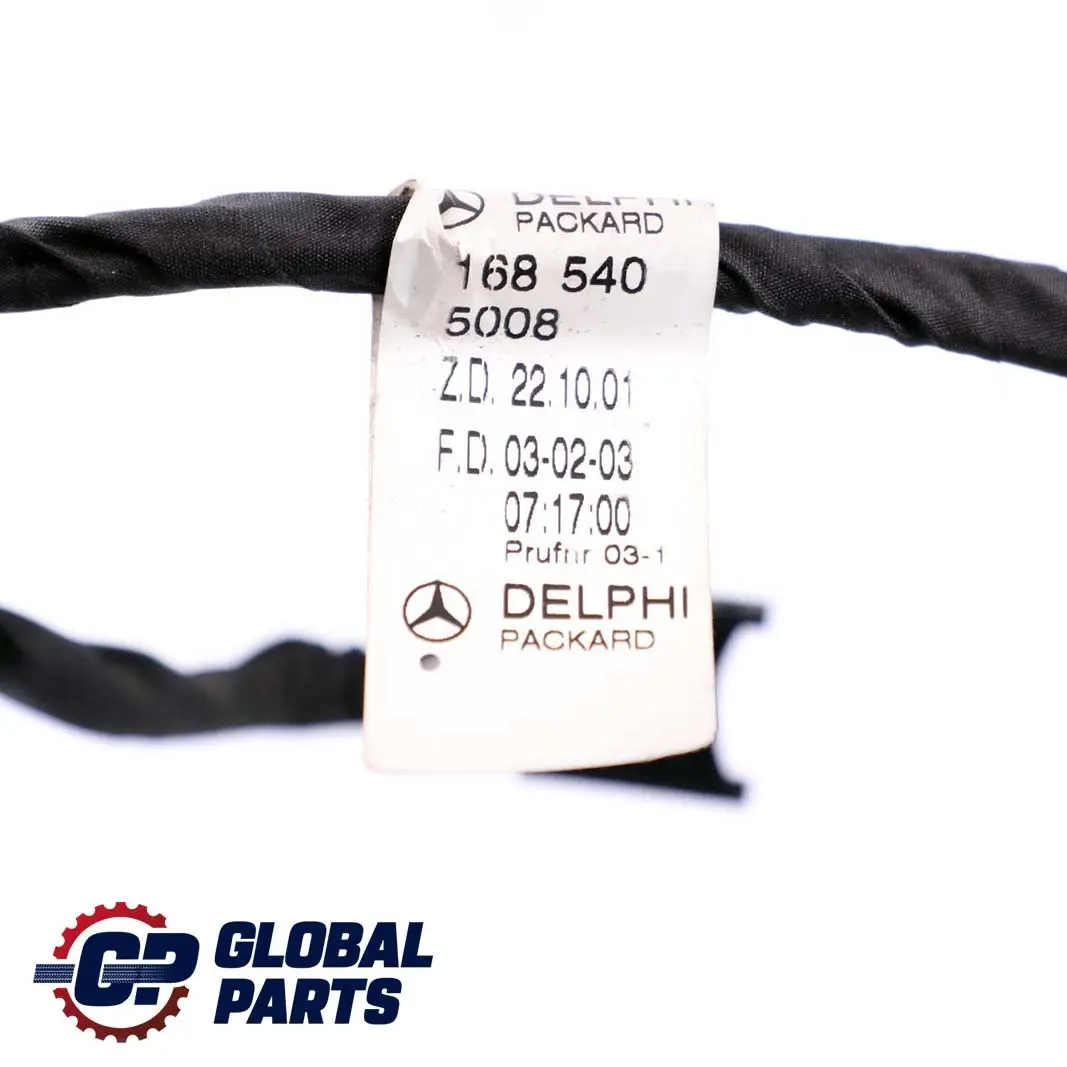 Mercedes A-Class W168 Door Cable Harness Wiring Front Passenger - SKU A1685409032 - Part number A1685405008