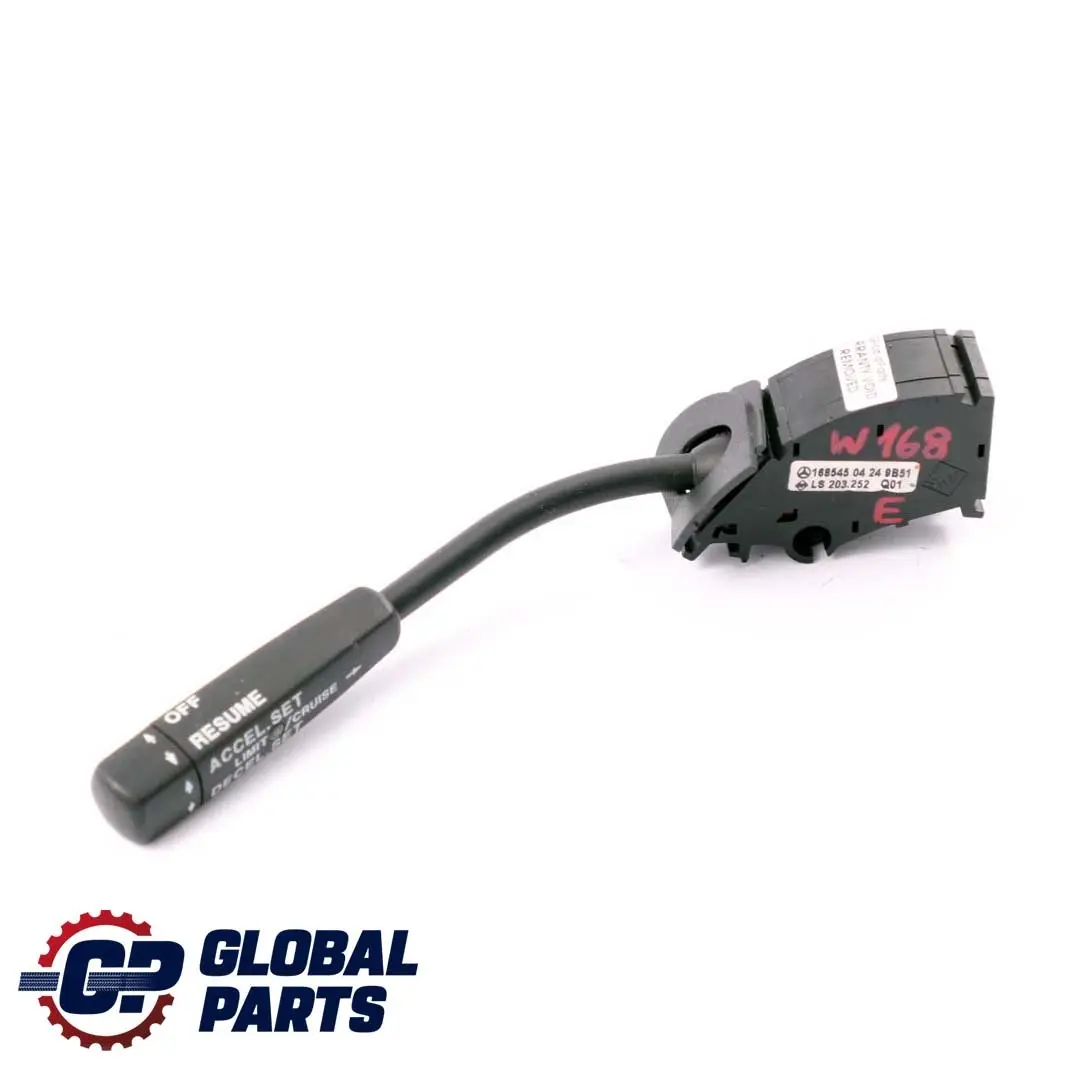  Mercedes-Benz W168 Tempomat Interrupteur Tige Essence - SKU A1685450424 - Numéro de pièce A1685450424