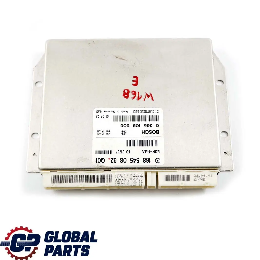  Mercedes-Benz A-Klasse W168 ESP HBA Steuergerät ECU Modul - SKU A1685450832 - Teilenummer A1685450832
