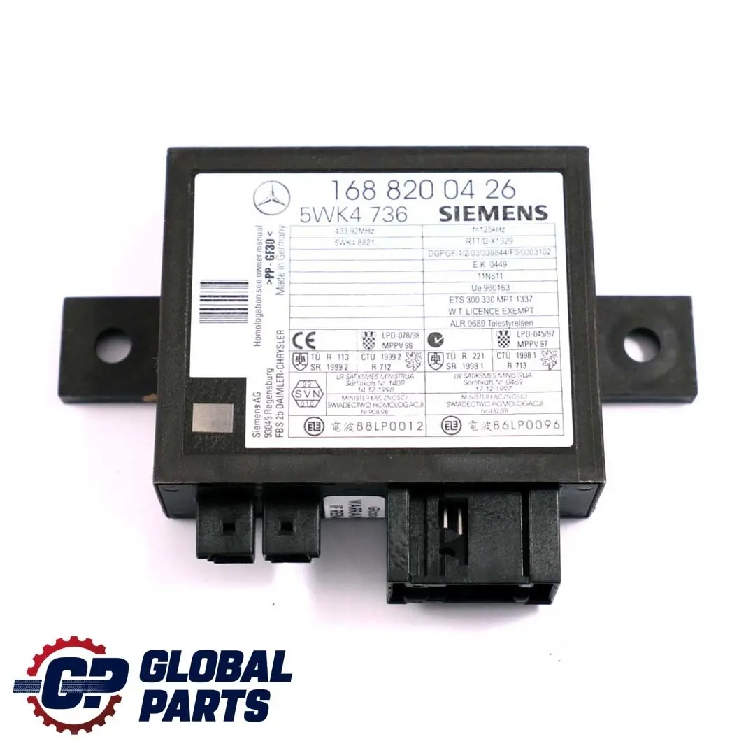  Mercedes-Benz W168 A160 102PS Motor Steuergerät ECU + 2 Schlüssel - SKU A1685451332-1 - Teilenummer A1685451332