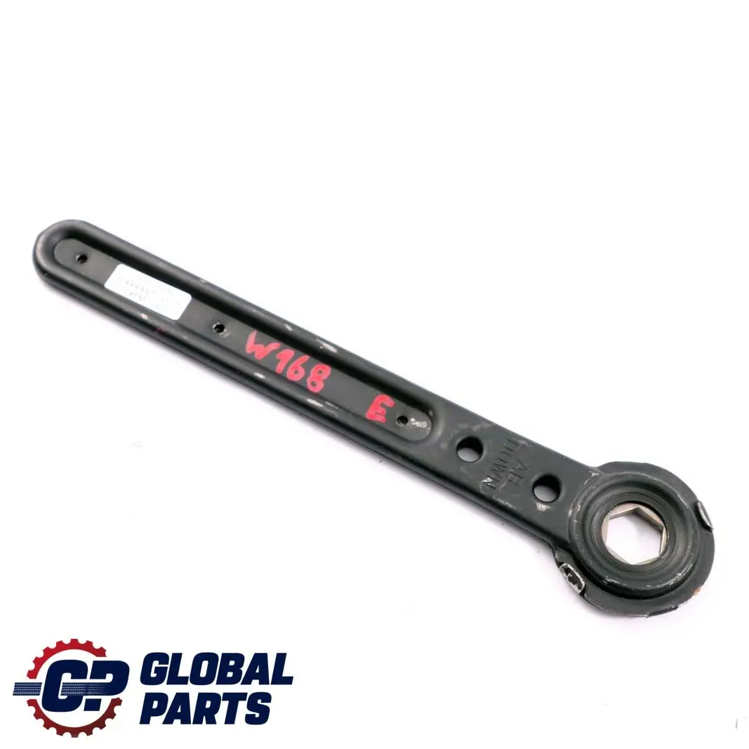 Mercedes-Benz A W168 Tool Emergency Jack Ratchet Handle Spanner to with Part number A1685810049 Mercedes-Benz A W168 Tool Emergency Jack Ratchet Handle Spanner - SKU A1685810049 - Part number A1685810049