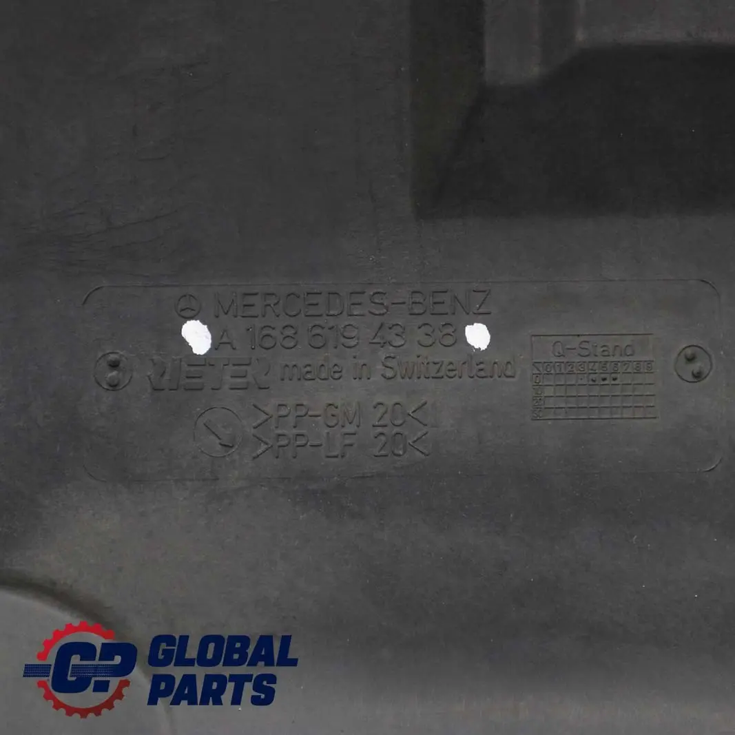 Mercedes A Class W168 Long V168 Tunnel Trim Cover Panel Left N/S A1686194338 - SKU A1686101708 - Part number A1686101708