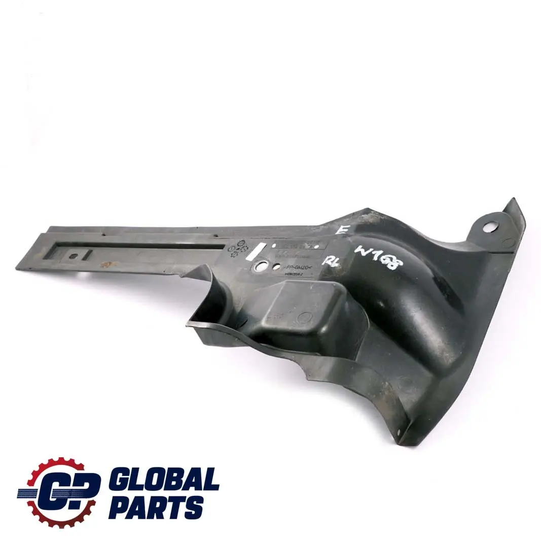 Mercedes W168 Cubierta protectora debajo del piso trasero izquierdo - SKU A1686190938 - Número de pieza A1686190938