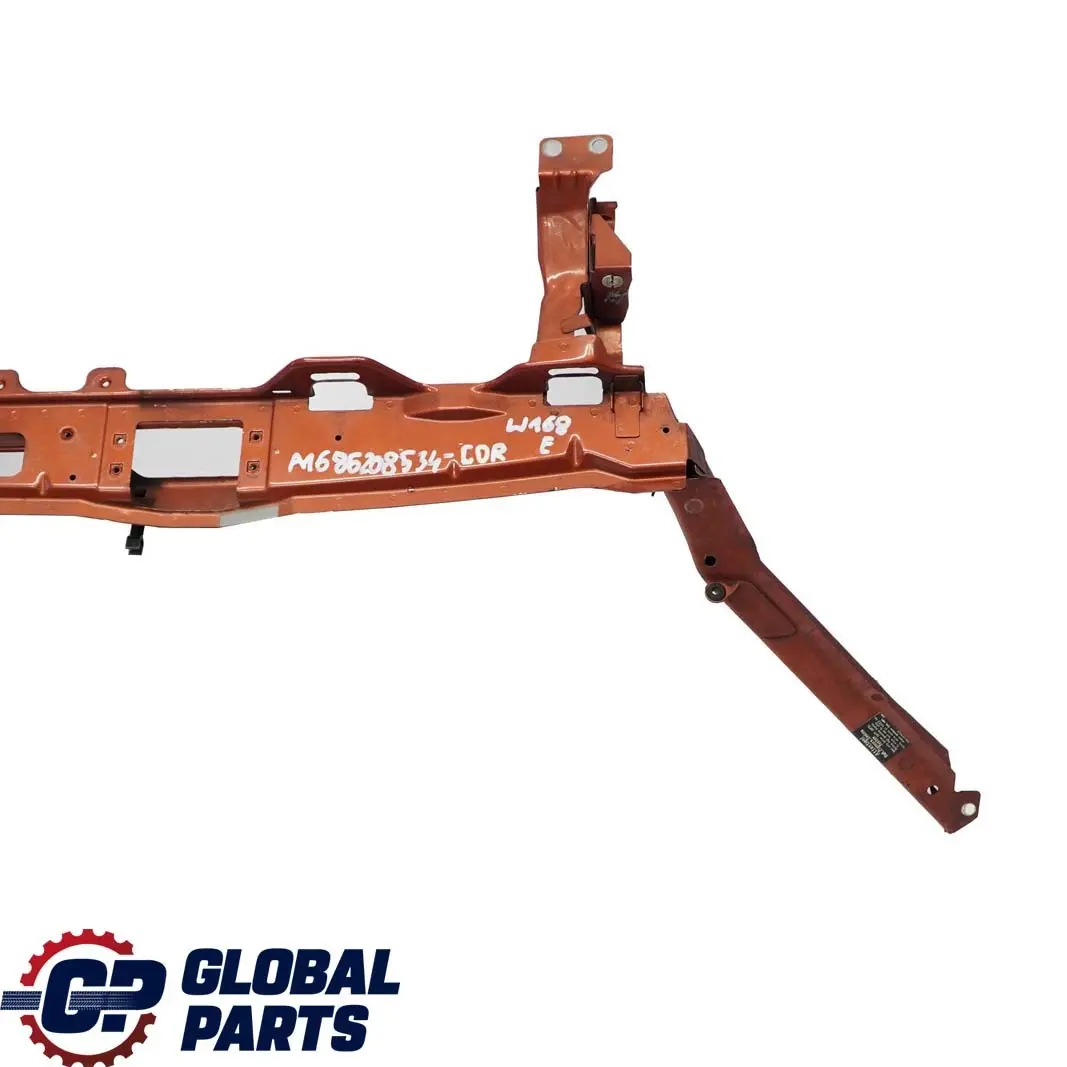 Mercedes-Benz A-Class W168 Front Central Slam Panel Carrier Mica Coral Orange to with Part number A1686208534 Mercedes-Benz A-Class W168 Front Central Slam Panel Carrier Mica Coral Orange - SKU A1686208534-COR - Part number A1686208534