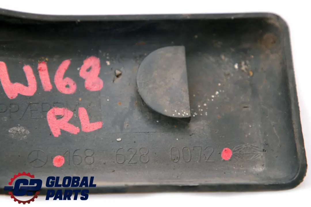 Front Subframe Left N/S Underbody Deflector Petrol to Mercedes A W168 with Part number A1686280072 Mercedes A W168 Front Subframe Left N/S Underbody Deflector Petrol - SKU A1686280072 - Part number A1686280072