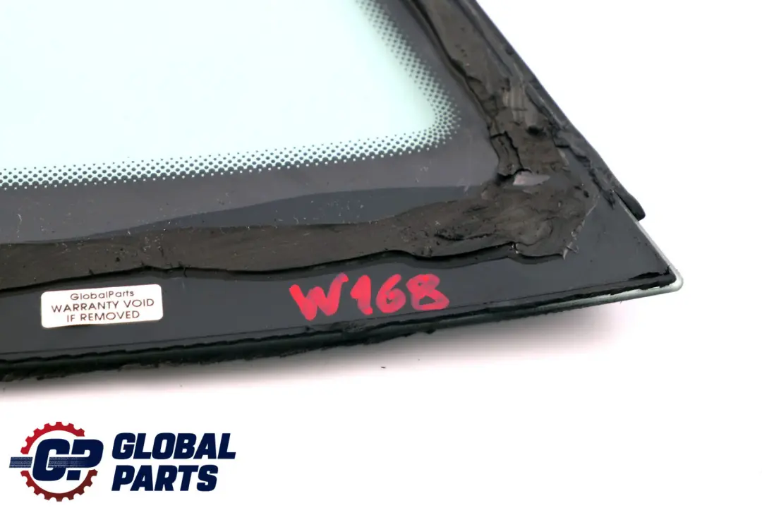 Mercedes-Benz A-Class W168 Rear Right Quater O/S Window Glass AS2 to with Part number A1686700000 Mercedes-Benz A-Class W168 Rear Right Quater O/S Window Glass AS2 - SKU A1686700000 - Part number A1686700000