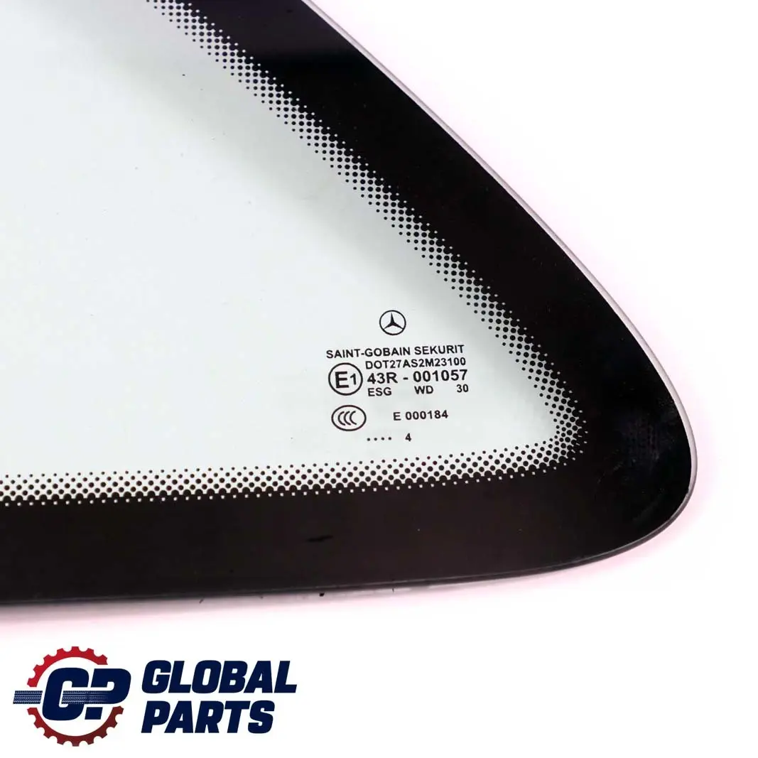 Mercedes-Benz A-Class W168 1 Rear Right O/S Window Glass AS2 to with Part number A1686700200 Mercedes-Benz A-Class W168 1 Rear Right O/S Window Glass AS2 - SKU A1686700200-1 - Part number A1686700200