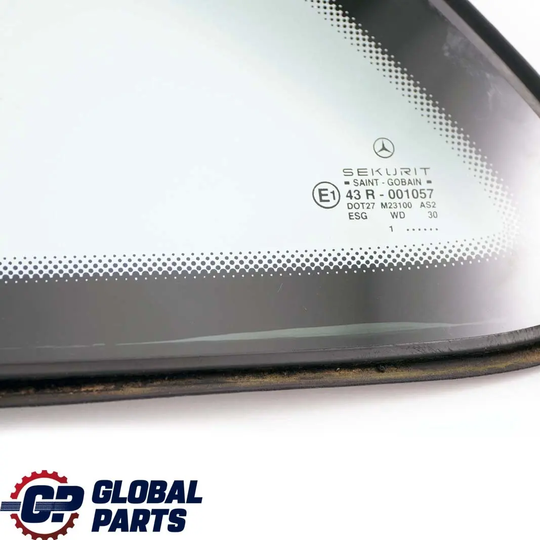  Mercedes-Benz A W168 Glass Fixed Fender Rear Right O/S Window AS2 - SKU A1686700212 - Part number A1686700212