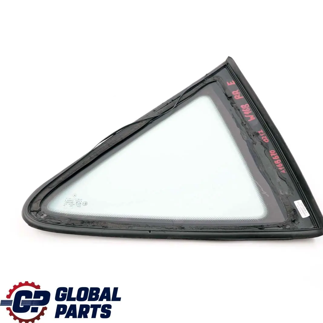 Mercedes-Benz A W168 Glas Feste Kotflügel Hinten Rechts Scheibe für mit Teilenummer A1686700212 Mercedes-Benz A W168 Glas Feste Kotflügel Hinten Rechts Scheibe - SKU A1686700212 - Teilenummer A1686700212