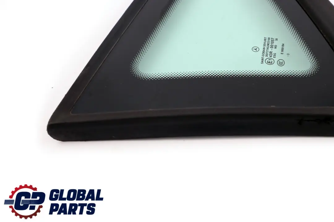 Mercedes-Benz A-Class W168 Rear Left N/S Window Glass AS2 to with Part number A1686700300 Mercedes-Benz A-Class W168 Rear Left N/S Window Glass AS2 - SKU A1686700300 - Part number A1686700300
