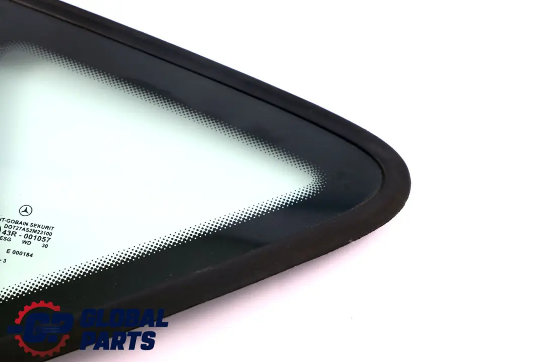 Mercedes-Benz A-Class W168 Rear Left N/S Window Glass AS2 to with Part number A1686700300 Mercedes-Benz A-Class W168 Rear Left N/S Window Glass AS2 - SKU A1686700300 - Part number A1686700300