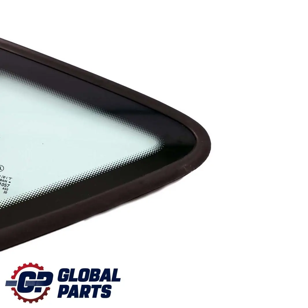 Cristal Fijo Aleta Trasera Izquierda Ventana AS2 para Mercedes W168 con número de pieza A1686700312 Mercedes W168 Cristal Fijo Aleta Trasera Izquierda Ventana AS2 - SKU A1686700312 - Número de pieza A1686700312