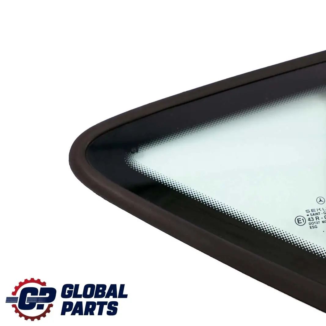Cristal Fijo Guardabarros Trasero Derecho Ventana AS2 para Mercedes W168 con número de pieza A1686700412 Mercedes W168 Cristal Fijo Guardabarros Trasero Derecho Ventana AS2 - SKU A1686700412 - Número de pieza A1686700412