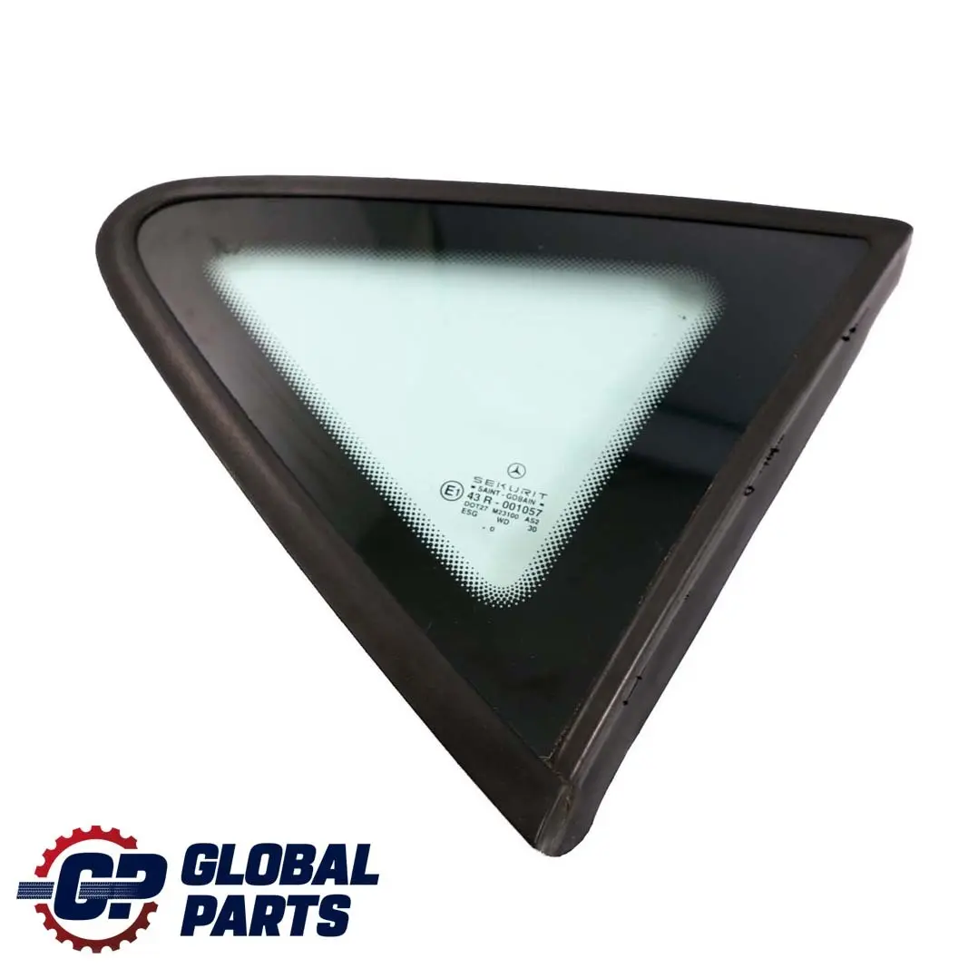 Cristal Fijo Guardabarros Trasero Derecho Ventana AS2 para Mercedes W168 con número de pieza A1686700412 Mercedes W168 Cristal Fijo Guardabarros Trasero Derecho Ventana AS2 - SKU A1686700412 - Número de pieza A1686700412