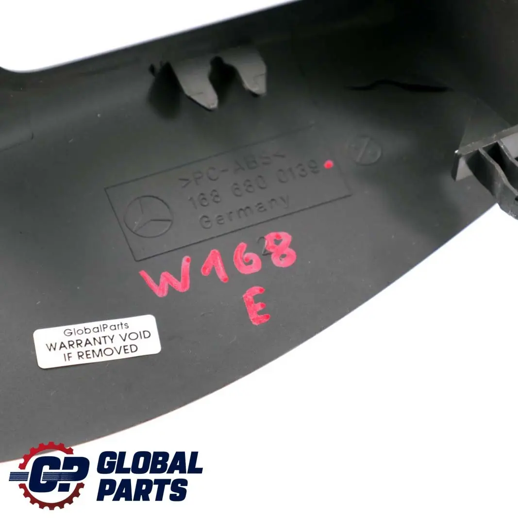 Mercedes-Benz A W168 Front Centre Console Cover Ashtray Ash Tray to with Part number A1686800139 Mercedes-Benz A W168 Front Centre Console Cover Ashtray Ash Tray - SKU A1686800139 - Part number A1686800139